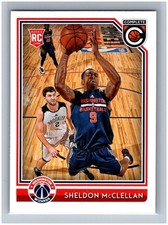 2016-17 Panini Complete Sheldon McClellan RC #392 Rookie Card NBA Washington