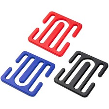 4pcs Seat Belt Adjuster Buckle Positioner for Car Seat Belt Shoulder Neck Strap