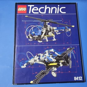 LEGO Technic: Nighthawk (8412) - %100 Complete 1996 VINTAGE 