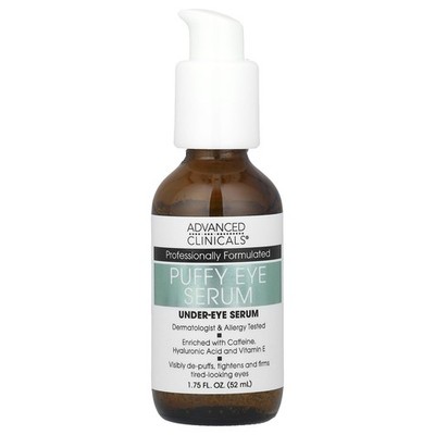 Advanced Clinicals, professionelles Korrekturserum für geschwollene Augen, 52 ml