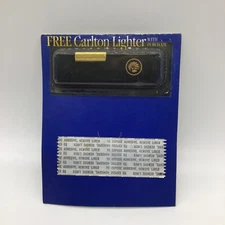 Vintage Carlton Cigarettes Disposable Cigarette Lighter New In Package