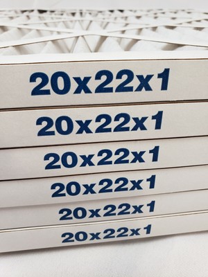 FilterLot 2 Filters 20x22x1MERV 8 Pleated AC Furnace Air Filters 2 Pack HVAC