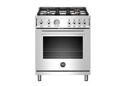 Bertazzoni PROF304GASXT Professional Series Gas Range with Four Burners