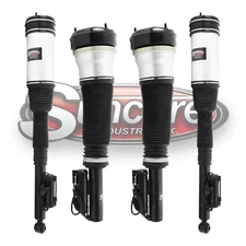 2000-2006 Mercedes S430 W220  Front & Rear Airmatic Air Strut Assemblies Bundle