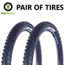 2 Pack: CST Premium Rock Hawk Tire 26x2.25 Black Steel Bead Mountain 26" Pair