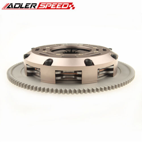 ADLERSPEED Sprung Clutch Twin Disc Kit + Flywheel for ACURA INTEGRA B18 B20 B16 - Photo 1/4