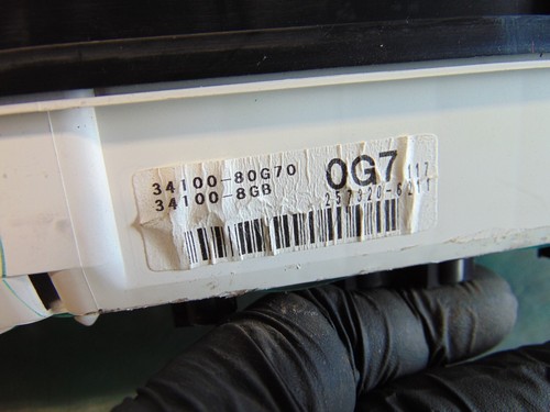 Suzuki Ignis ECU Kit MK1 01-06 1.3 Petrol engine key lock barrel 33920-55JS0 - Picture 9 of 24