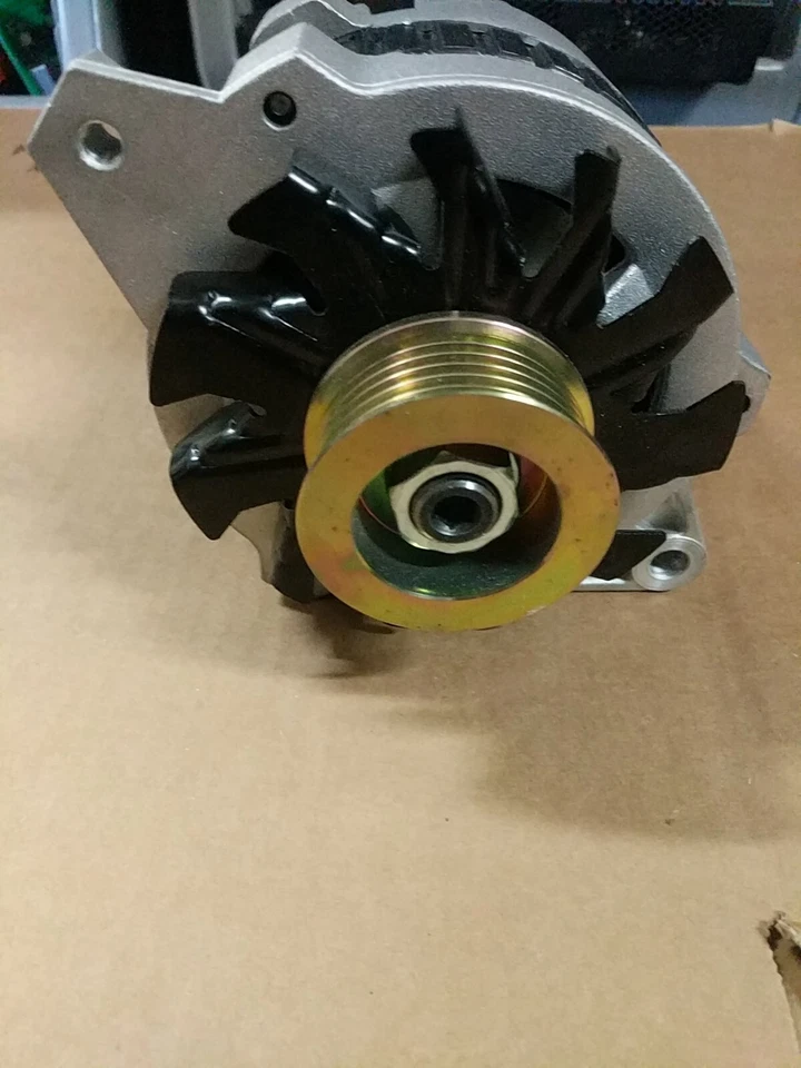 Alternador para Chevrolet P30 R20 Suburban GMC V3500 105A 12V CW 6 ranhuras polia - Imagem 4 de 4