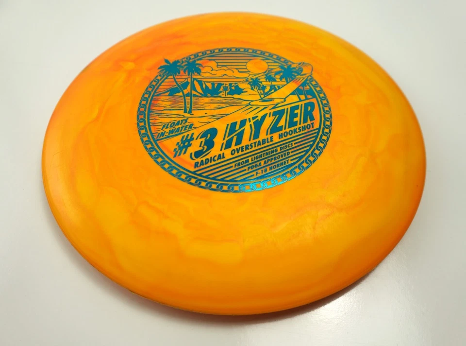 Lightning Disc Golf #3 Hyzer Midrange Disc Rare Pfn Oop - Image 2 of 3