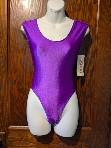 80S DEADSTOCK JAZZERCISE LEOTARDS lycra dance aerobics body tights NEW NWT 4E - Picture 19 of 21