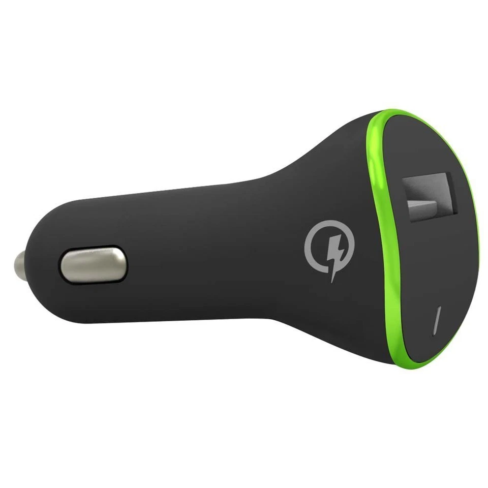 Cargador de coche PureGear Extreme USB 60712PG color negro paquete al por menor 75 % más rápido Foto 4 de 4
