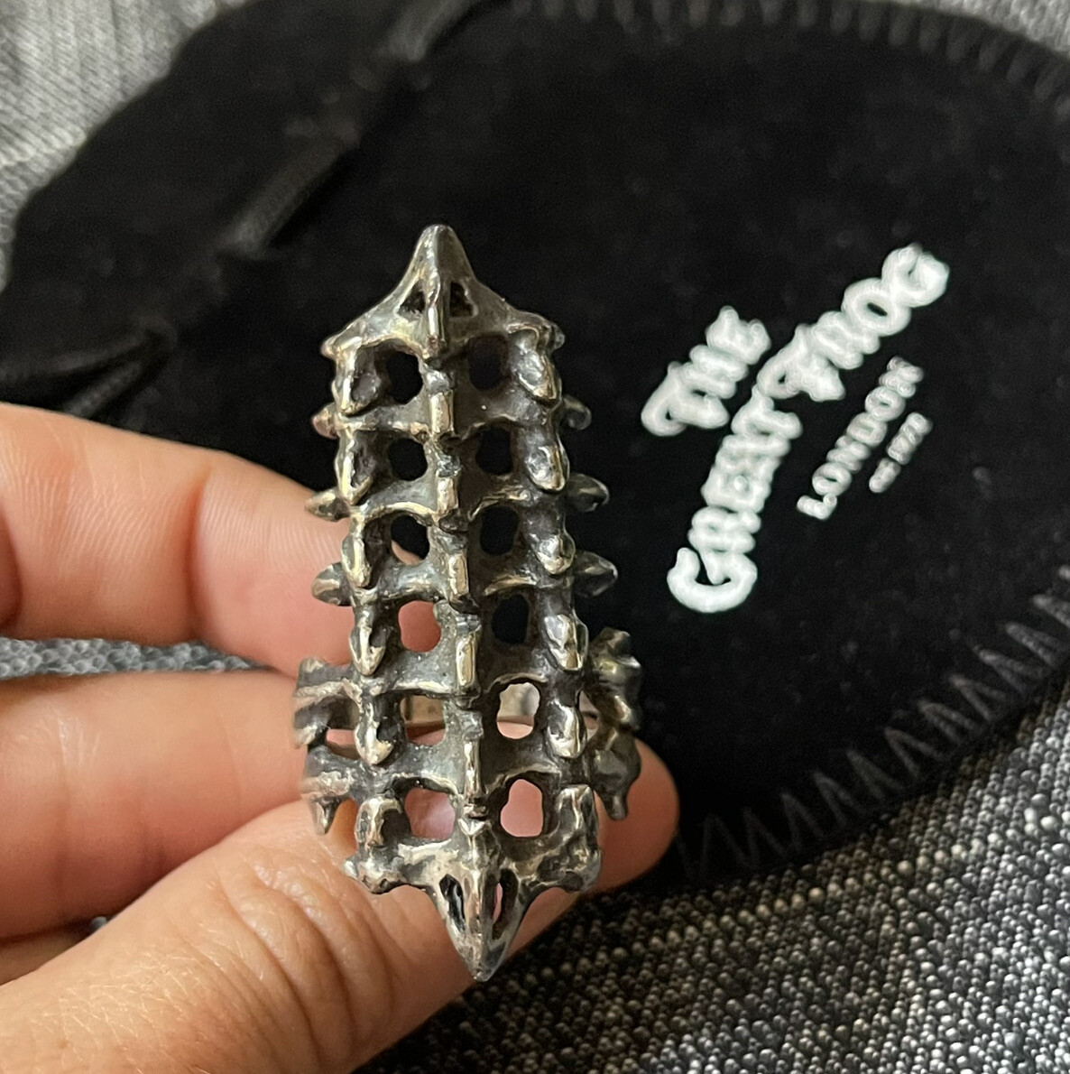 the great frog vertebrae ring