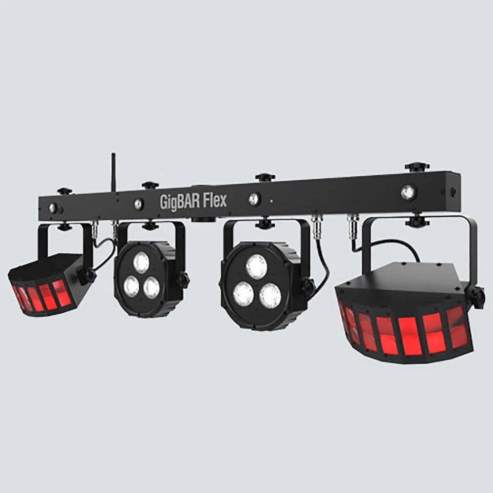 Chauvet DJ GigBAR Flex 3-in-1 Derbies PAR Strobe Lighting Effect System + Remote - Image 3 of 4