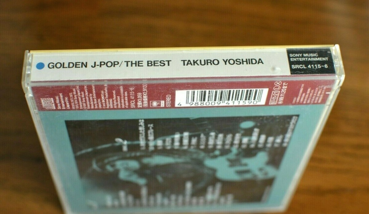 CD- 洋楽・J-Pop Golden J-Pop: Best by Takuro Yoshida (CD, Aug-2001, Sony