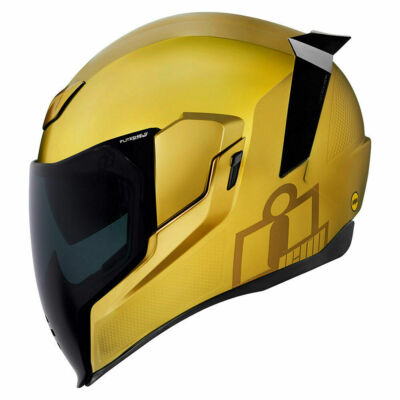 2021 ICON AIRFLITE MIPS JEWEL - GOLD DOT MOTORCYCLE STREET