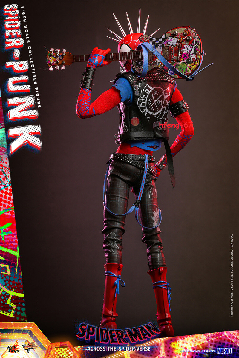 ホットトイズ 1/6 スパイダー・パンク 通常.Ver MMS726 Ready Hot Toys MMS726B Spider-Man: Across the Spider-Verse Spider
