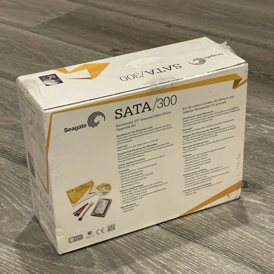 Seagate Barracuda 3.5" 750GB 7.2K SATA Server Hard Drive ST3750640AS-RK NEW SEAL - Image 4 of 4