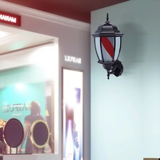 Waterproof Barber Pole LED Stripe Light 20 Inch Hair Salon Barbershop Sign