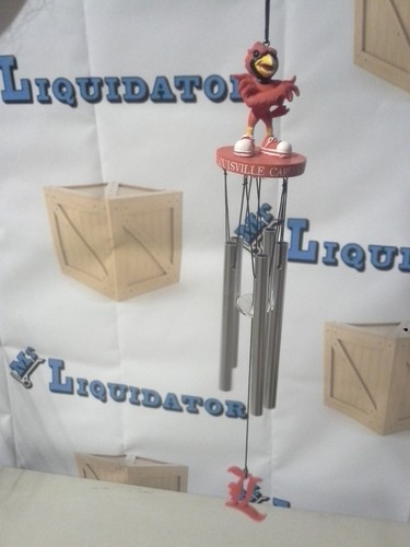 University of Louisville Cardinals Licensed NCAA Collegiate Wind Chime UL Team - Picture 5 of 6