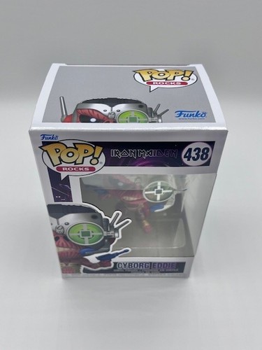 Funko Pop: Iron Maiden - "El futuro pasado" Cyborg Eddie #438 - Nuevo en caja - Imagen 5 de 6