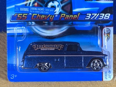 C10-43BHOT WHEELS - '55 CHEVY PANEL TRUCK - HOT WHEEL CHOPPERS