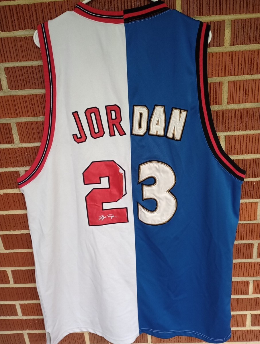 Vintage michael jordan 23 wizards bulls split basketball