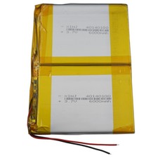 3.7V 6000mAh 22.2Wh Li Battery LiPo 40140100 For e-book MID PDA iPAQ Tablet PC