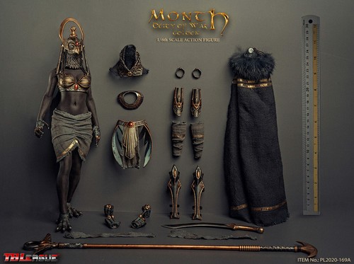 MONTH: DEITY OF WAR~GOLDEN VERSION~SIXTH SCALE FIGURE~TBLEAGUE~PHICEN~MIBS - Picture 12 of 12