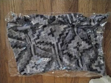 NWT Unbranded Multicolor Infinity Geometric Scarf 100% Polyester