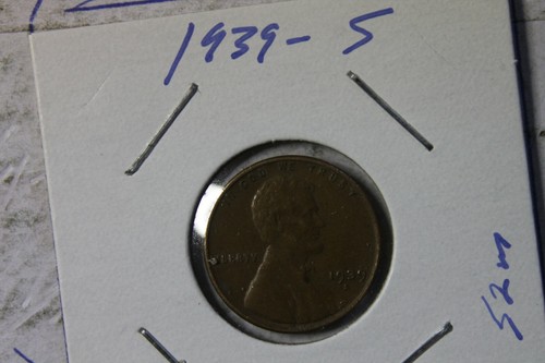 1939-s Lincoln Wheat Cent Low Mintage - Picture 3 of 3