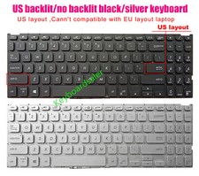 New US Keyboard for Asus Vivobook X512 X512DA V5000D V5000 F512 F512F S512 S512U