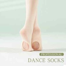 With Hole Ballet Dance Tights Women 60D Soft Microfiber Pantyhose Seamless