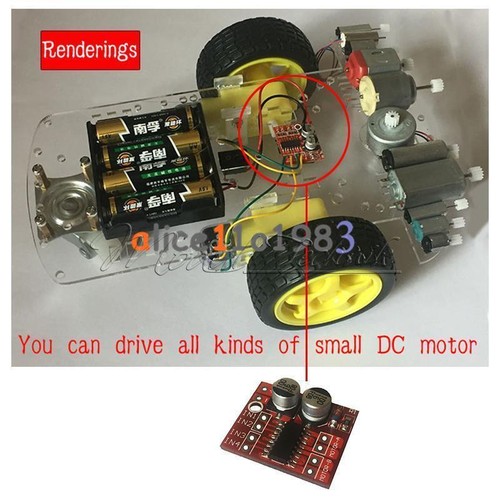 1.5A Dual Channel DC Motor Driver Module Reversible PWM Speed control Be L298N - Bild 15 von 20