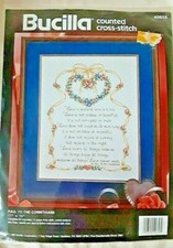 Bucilla Paul to the Corinthians Counted Cross Stitch Kit New Sealed 40658 1992