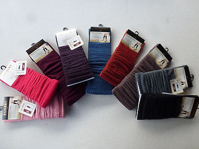 KUNERT Damen Beinstulpen LIZ glatt gestrickt Baumwolle Cuff Stulpen Stulpe 97%CO