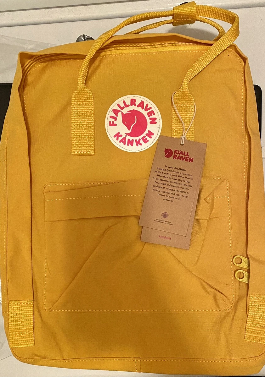 Fjallraven warm yellow random blocked hotsell
