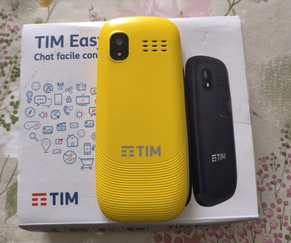 TIM EASY 4G TELEFONO FACILE CON TASTIERA, ANDROID, CHAT VELOCE - Immagine 2 di 4