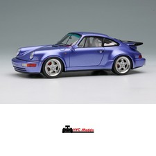 Porsche 911 (964) Turbo 3.6 1993 Lavender Blue Met. 1:43 Make Up VISION VM158I