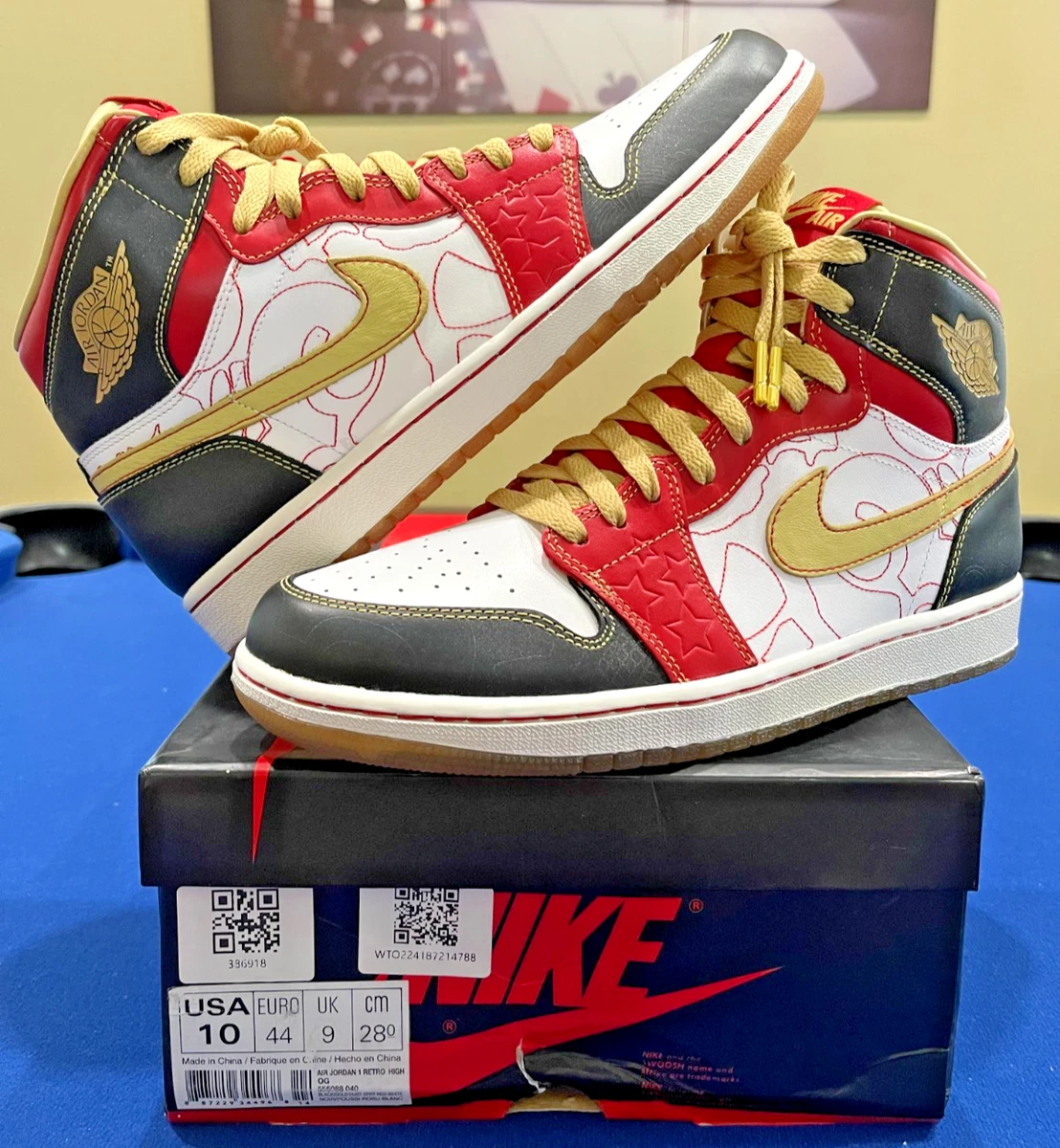 Jordan 1 Retro OG High Ignite Shanghai for Sale | Authenticity