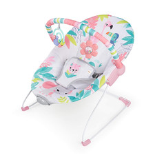 Baby Bouncer Soothing Vibrations Infant Seat - Removable-Toy Bar, Nonslip Feet,