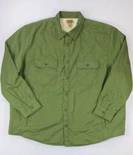 NEW Men's Foundry Big & Tall Sherpa Lined Button Front Coat