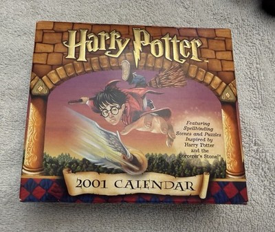 Andrews McMeel Publishing Harry Potter 2001 Desk Calendar ISBN 0-7407-1351-5