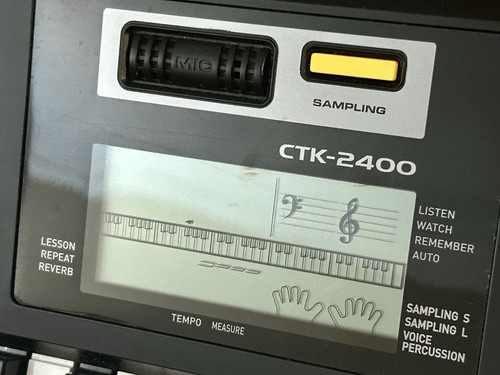Casio CTK-2400 61-key Portable Piano Keyboard Arranger - Picture 8 of 11