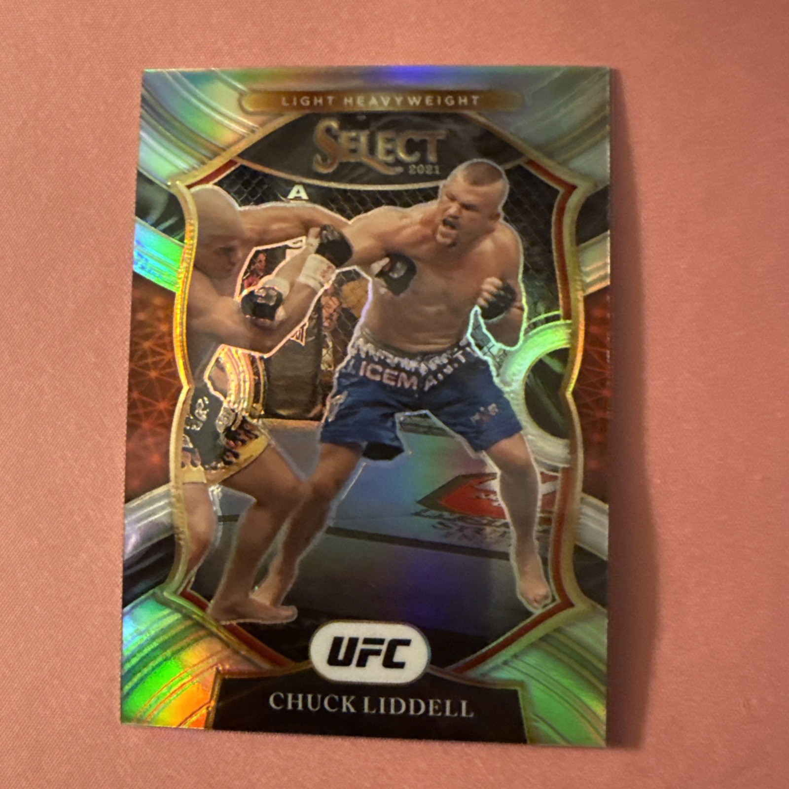 2021 Panini Select UFC CHUCK LIDDELL #88 CONCOURSE SILVER PRIZM