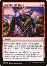 [MTG] Provoke the Trolls (144) (KHM) LP-HP