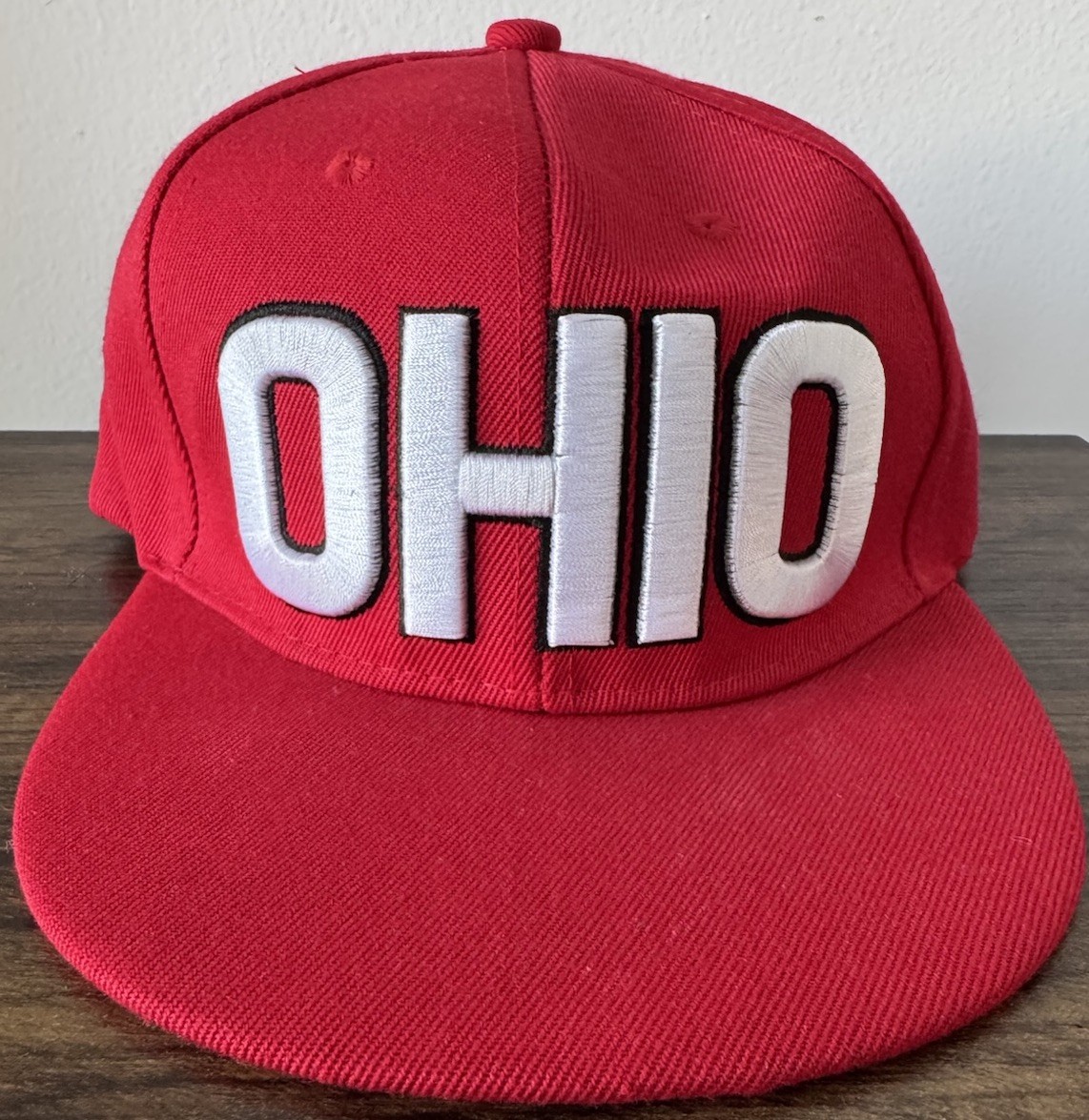 Ohio Adjustable Flat Bill Hat - image 1