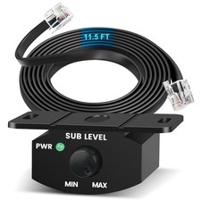 Universal Car Amplifier Bass Knob with 4-Pin Cable