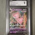 Pokémon Mew V Fusion Strike 113/264 Ultra Rare CGC 9 Holo Card