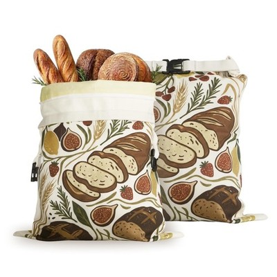 Bread Bags for Homemade   2 Packs XL Beeswax X-Large, white