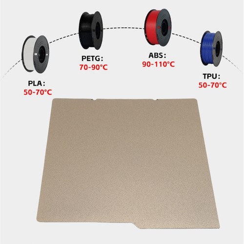 PEO PEI Sheet Build Plate Flexible Heated Bed Removable Platform❀ - Afbeelding 2 van 24